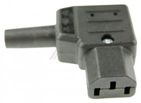 Bachmann Iec Plug - C13 Right Angled Iec Socket - Black
