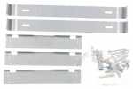 Faber Roblin Fixings And Brackets - 11fx011 Kit Fixation Conduit Largeur 300mm
