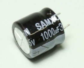 Vestel Electrolytic - 1000uf-35v 30062816 Cap El 1000uf 35v M 105Â° 860ma 16x15rohs