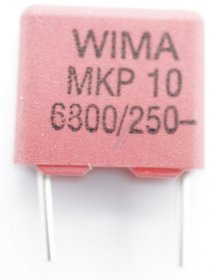 Wima Pulse Capacitors - 6800pf-250v Mkp10 Capacitor For Pulse Applications Pcm=7,5
