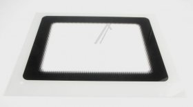 Oven outer Door - C00502559 488000502559 Door Glass Top Inox hot b i [Whirlpool Indesit]