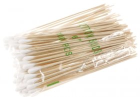 Head Cleaning Cotton Buds - Cotton Buds swabs 150mm, 100 Pcs. -