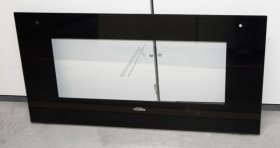 Oven outer Door - 22019636 Outer Glass Assembly(96flat black [Vestel]