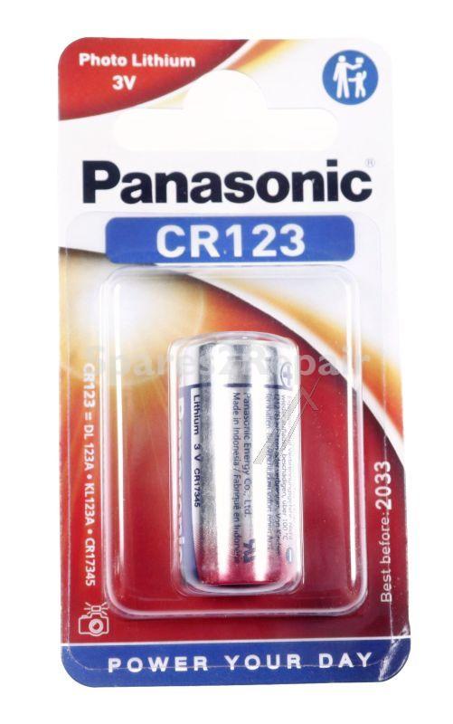 Panasonic Photo Cell-battery - Cr123 2b222594 Cell Battery 3v 1600mah 1pc-pack