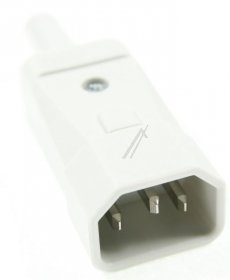 Bachmann Iec Plug - C14 Kaltgeratestecker Mit Schutzkontakt 10a-250v, 70°c