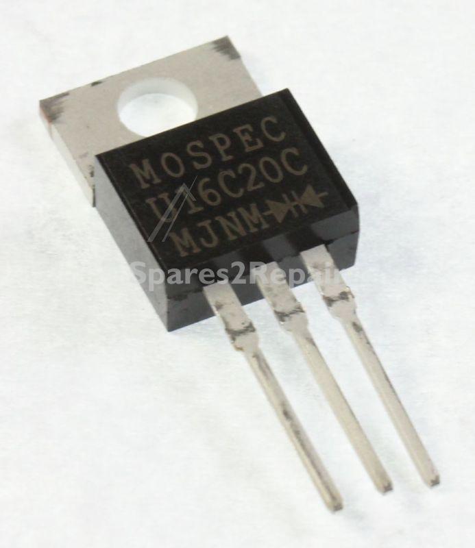 Multicomp Diode - 200v-2x8a Diode, Zweifach Cc, To-220