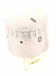 Control Knob - 9053941 Retractable Knob 38a Inox Ha 9600 [Amica]