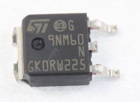 Stmicroelectronics Mos Fet Transistor - 9nm60n N-channel Mosfet, 600v 6.5a, 9nm60n, To-252