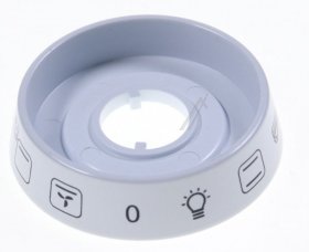 Gauge Disc - C00387809 488000387809 Knob Disc Multi11 vap Bian Whr [Whirlpool Indesit]