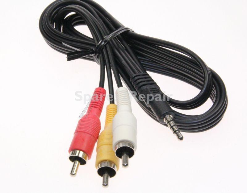 Jvc Phono Plug-jack Plug - Qam1263-001 A-v Cable