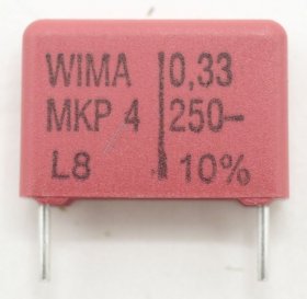 Wima Pulse Capacitors - 0,33uf-250v Mkp4-kondensator Rm=15mm -rohs-konform-