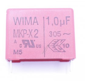 Wima X2 Emi Suppression Capacitor M - 1,0uf-305v Mkp-x2 Capacitor Rm=27,5