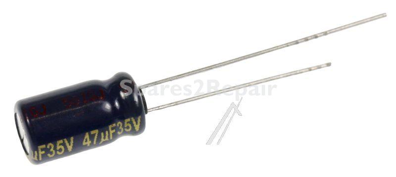 Panasonic 35v Radial Electrolytic 105 De - 47uf-35v Eeufc1v470 El-cap Radial Pan 105° 6 3x11 2mm -rohs-