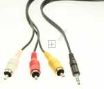 Jvc Audio-video connector - Qam1309-001 A-v Cable