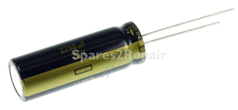 Panasonic 25v Radial Electrolytic 105 De - 2200uf-25v El-cap Radial Pan 105° 12,5x35mm -rohs-