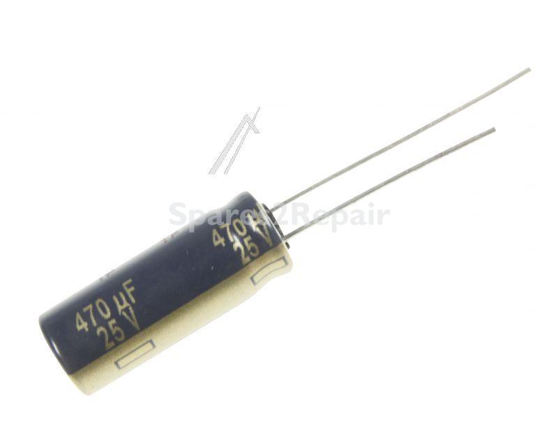 Panasonic 25v Radial Electrolytic 105 De - 470uf-25v Eeufc1e471l El-cap Radial Pan 105° 8x20mm -rohs-