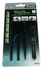 Proskit Mobile Phone Tools - Ms-3176 4 Piece Open Repair Tool Set For Smartphone & Tablets