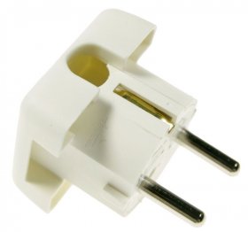 Bachmann Plug - -plug, Angled, White, Flat