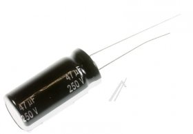 Panasonic 250v Radial Electrolytic 105 D - 47uf-250v Elco Radial Pan 105° 12 5x25mm Rm=5 0mm -rohs-