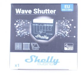 Shelly Actuator - 217919 Wave Shutter Relais Suitable For Dual Roller Shutter Z-wave