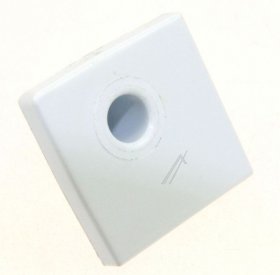 Door Hinges - C00046891 482000026624 Square Hinge Bush Lh (25x25) - White [Whirlpool Indesit]