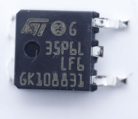 Stmicroelectronics Mos Fet Transistor - 35p6llf6 N-kanal Mosfet Smd To-252