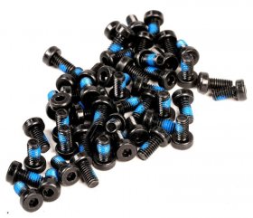 Segway Ninebot Screw - 14 01 0068 00 Thin Head Hex Cylinder Head Black Zinc Plated Carbon Steel Screw