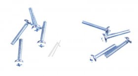 Sharp Umc Screw - Scr-acs-0125n Screw Set 25(bag+bm M4x20fsilverx4 Heat)