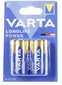 Varta C Akaline Batteries - Lr14 | 1.5v C Varta Battery. Pack Of 2