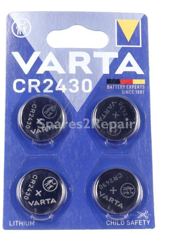 Varta 3.0v Button Cell Battery - Cr2430 06430 101 404 3 0v Lithium Button Cell Varta 2-pack Blister