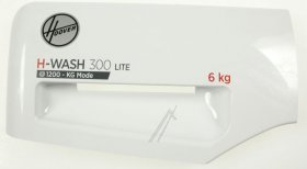 Griff Plate - 45320129 Machine Front H3w 6kg 1200 [Candy Hoover]