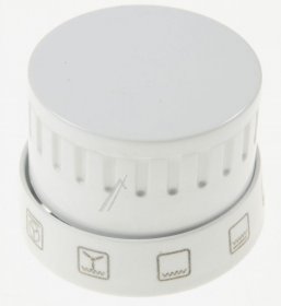 Control Knobs - 9046489 Knebel Scandium 1602 Weiß [Amica]