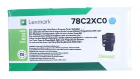 Lexmark Toner Cartridge - Toner Cartridge Cyan 5k - 78C2XC0