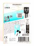 Energizer C Akaline Batteries - E302306504 Max Plus Baby (c) 2 Pieces