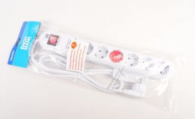 Bachmann 6 Way Socket Outlet Switch - 381 2501k Smart 6fach Steckdosenleiste Mit Uberspannungsschutz Schaltbar