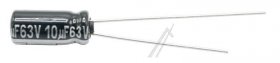 Panasonic 63v Radial Electrolytic 105 De - 10uf-63v Eca1jhg100 Elko Radial 105° 5x11mm -rohs-conform- Pitch 2 5mm