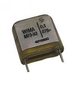 Wima X2 Emi Suppression Capacitor M - 0 1uf-275v Mp3-x2 Suppression Capacitor 19x10mm -rohs Compliance-