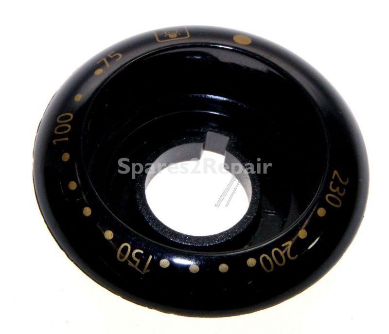 Gauge Disc - 250944346 C00968459 Commutator Knob*black [Arcelik]