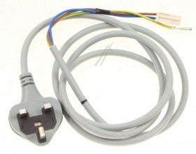 Mains Power Lead - 1366119756 Power Cable Gbr 1670mm 3x1 0mm [Electrolux Aeg]