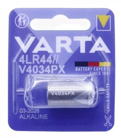 Varta High-volt Batteries - 4lr44 6,0v-100mah Battery Photo Alcaline Varta, Blister 1