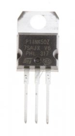 Stmicroelectronics Transistors - P11nk50z N-kanal Mosfet, 500v 10a To-220