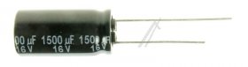 Panasonic 16v Radial Electrolytic 105 De - 1500uf-16v Elko Radial Pan 105° 10x20mm -rohs-