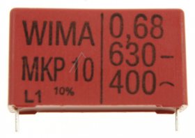 Wima Pulse Capacitors - 0,68uf-630v Mkp10 Capacitor For Pulse Applications Pcm=37,5