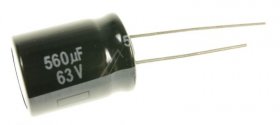 Panasonic 63v Radial Electrolytic 105 De - 560uf-63v Elko Radial Pan 105° 16x20mm