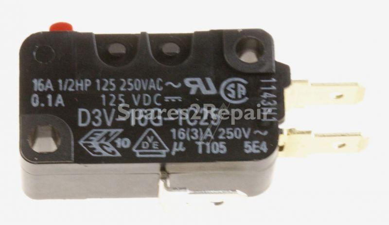Micro Switch - D3v-16g-1c25 50283018005 Microswitch [Electrolux Aeg]