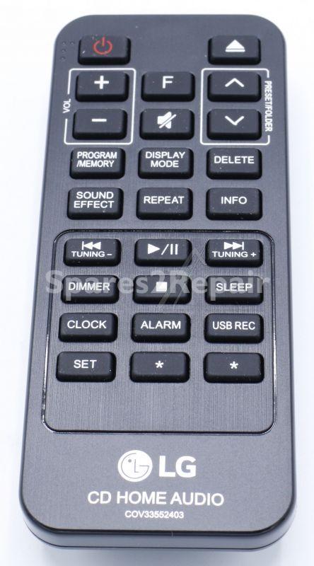 Lg Ir remote Control - Cov33552403 Remote Controller