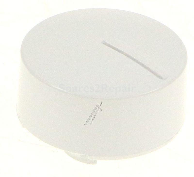 Button - C00508268 488000508268 Spin-temperature Regulation Knob White(gw) [Whirlpool Indesit]