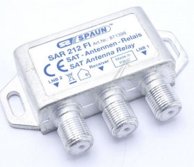 Spaun Frequency Switching Relay - Sar 212 Fi Sat-antennen-relais