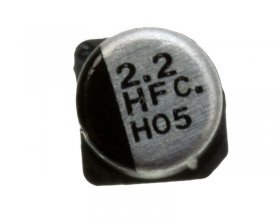 Panasonic 50v Smd-electrolytic 105 Degre - 2,2uf-50v Capacitor Smd 105° 4x5,4mm