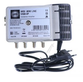 Wisi Indoor Amplifier - Vx 88 0p HausanschlussverstÄrker, 31 Db, Ortsgespeist, 1 StÜck, 85...